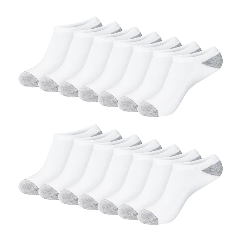 Hanes Women's Crew, Ankle, and No-Show Moisture-Wicking Cushioned Athletic Socks (14 Pack)