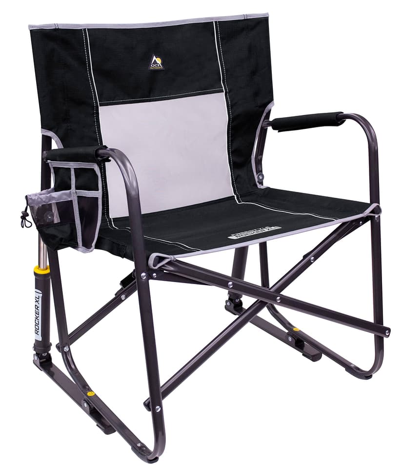 GCI Outdoor Freestyle Rocker XL Camping Chair - Black