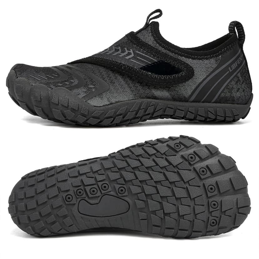 UBFEN Water Shoes for Kids Boys Girls Aqua Socks Barefoot Beach Sports Swim Pool Quick Dry Lightweight Toddler Little Big Kid