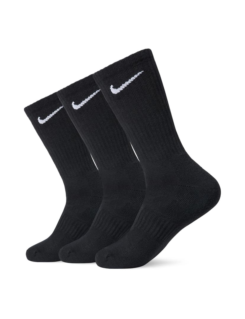 Nike Unisex Adult Everyday Cushioned Training Crew Socks (3-Pack) | Mens and Womens