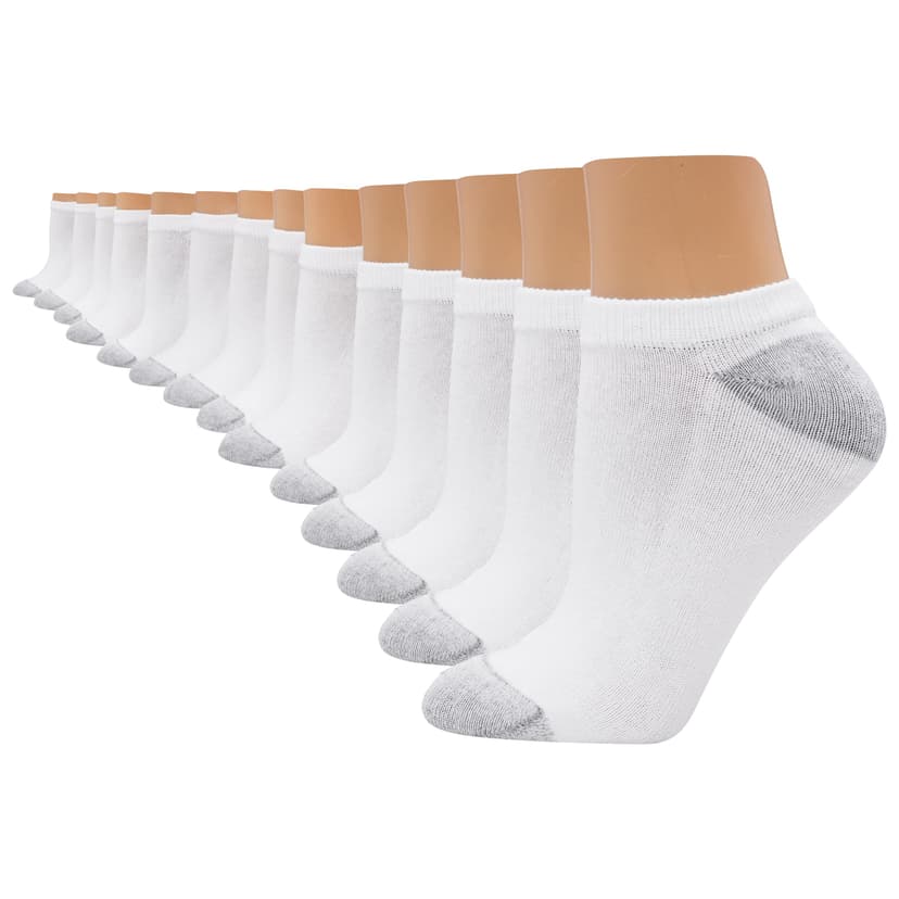 Hanes Women's Crew, Ankle, and No-Show Moisture-Wicking Cushioned Athletic Socks (14 Pack)
