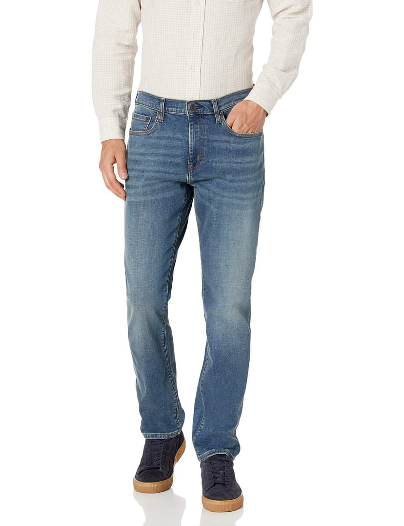 Amazon Essentials Men's Athletic-Fit Stretch Jeans - Discontinued Colors