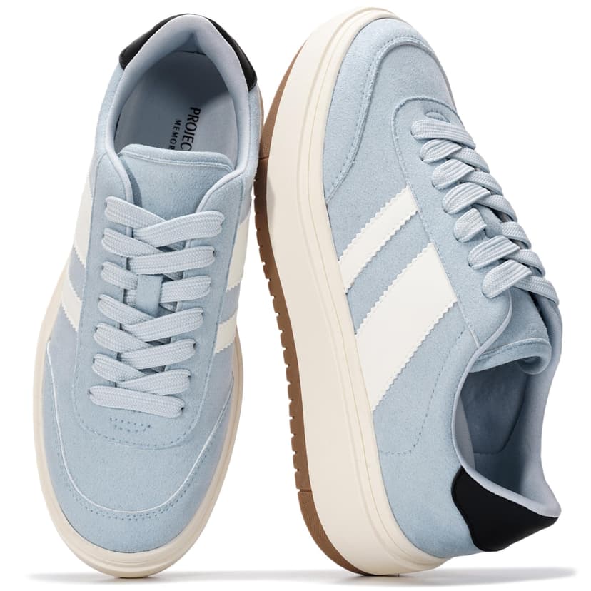 Project Cloud Fashion Platform Sneakers for Women Footwear 2026 (Nita) | Memory Foam Insole for Comfortability; Non-Slip Casual Platform Shoes for Women Sneakers; Lightweight Lace-up Womens Shoes