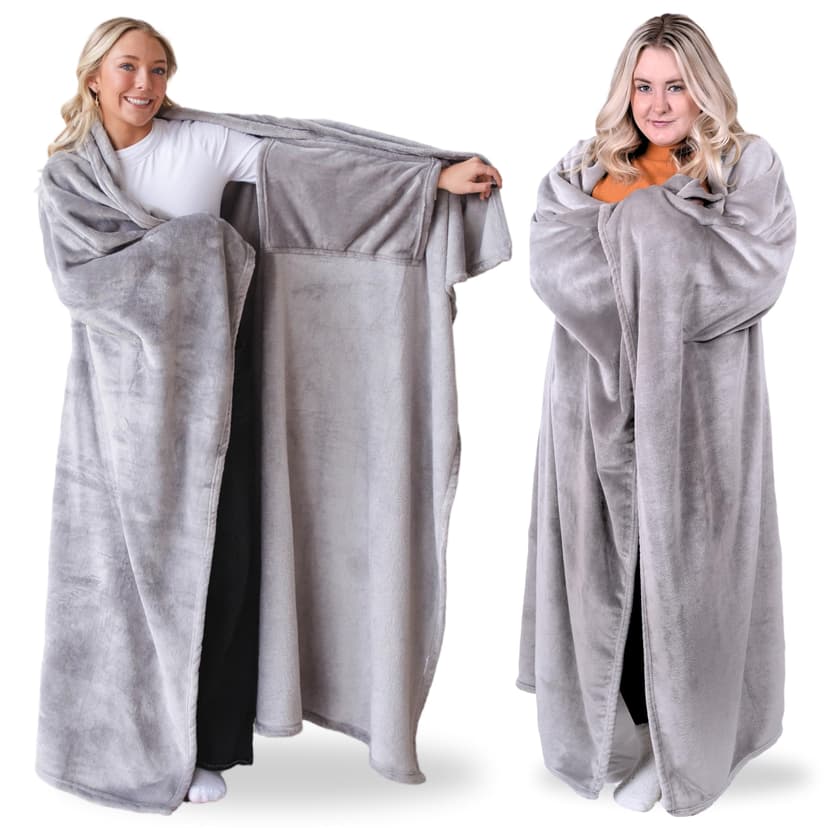 Super Blanky Wearable Blankets for Women, Adult Wearable Blanket Men, Mother's Day Gifts for Her, Wife Birthday Gift Ideas