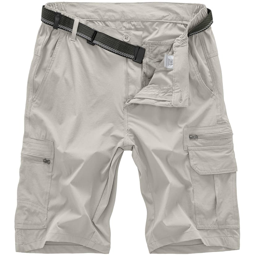 Jessie Kidden Mens Cargo Shorts Expandable Waist Quick Dry Hiking Shorts | Mens Casual Outdoor Lightweight Water Resistant Fishing Shorts,Deep Pockets Breathable Wicking Stretch Cargo Shorts for Men