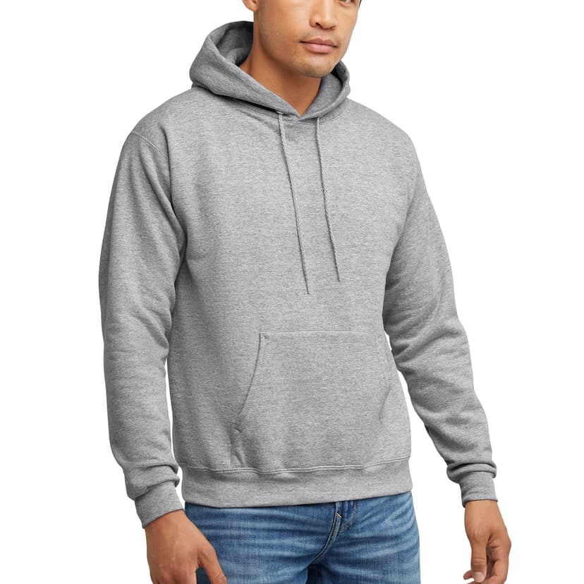 Hanes Men's Hoodie - EcoSmart Fleece Hooded Sweatshirt for Men & Women - Midweight Fleece - Big & Tall Available