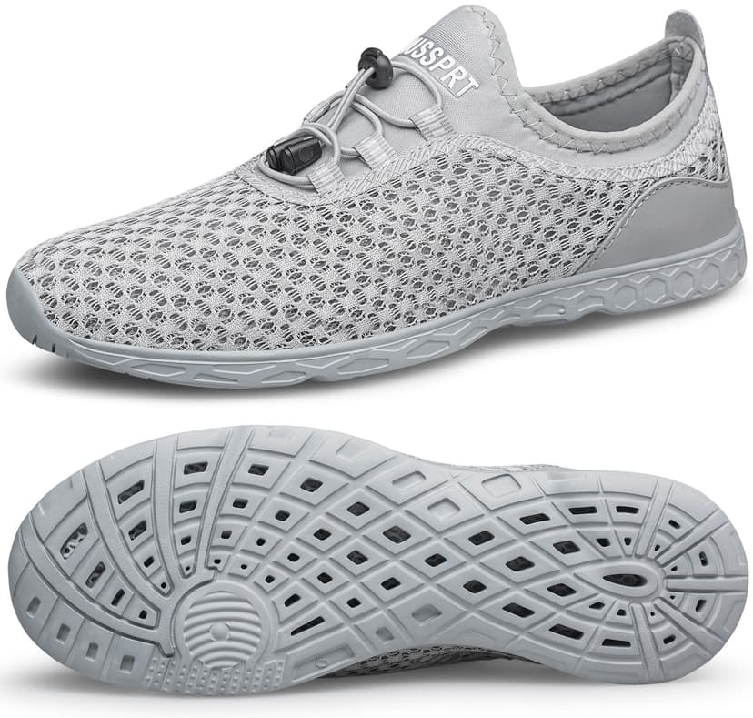DOUSSPRT Women's Water Shoes Quick Drying Sports Aqua Shoes