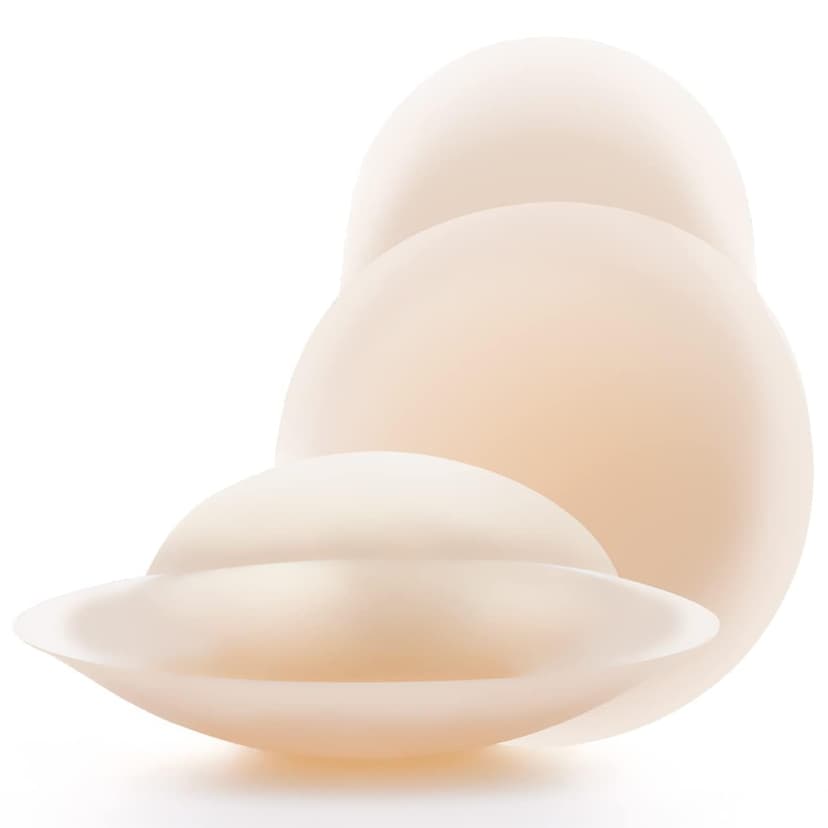 Nippies Reusable Nipple Covers, Skin Safe Pasties in Circle or Lift Style | Dermatologist Tested Adhesive Pasties, Sticky Up to 20 Wears, Stays On through Sweaty Summer Heat, Travel Case Included