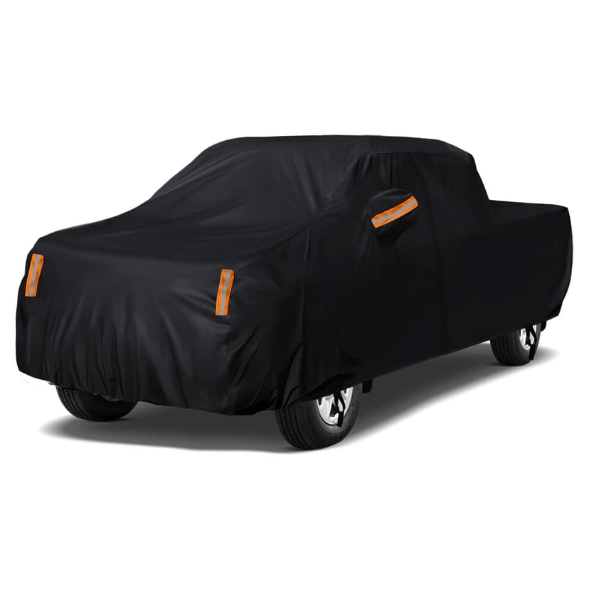 Truck Cover Waterproof All Weather Pickup Car Cover Length up to 242 inch | Pickup Truck Cover Fit for Ford F150, Chevrolet Silverado 1500, Gmc Sierra, Ram 1500, Toyota Tacoma