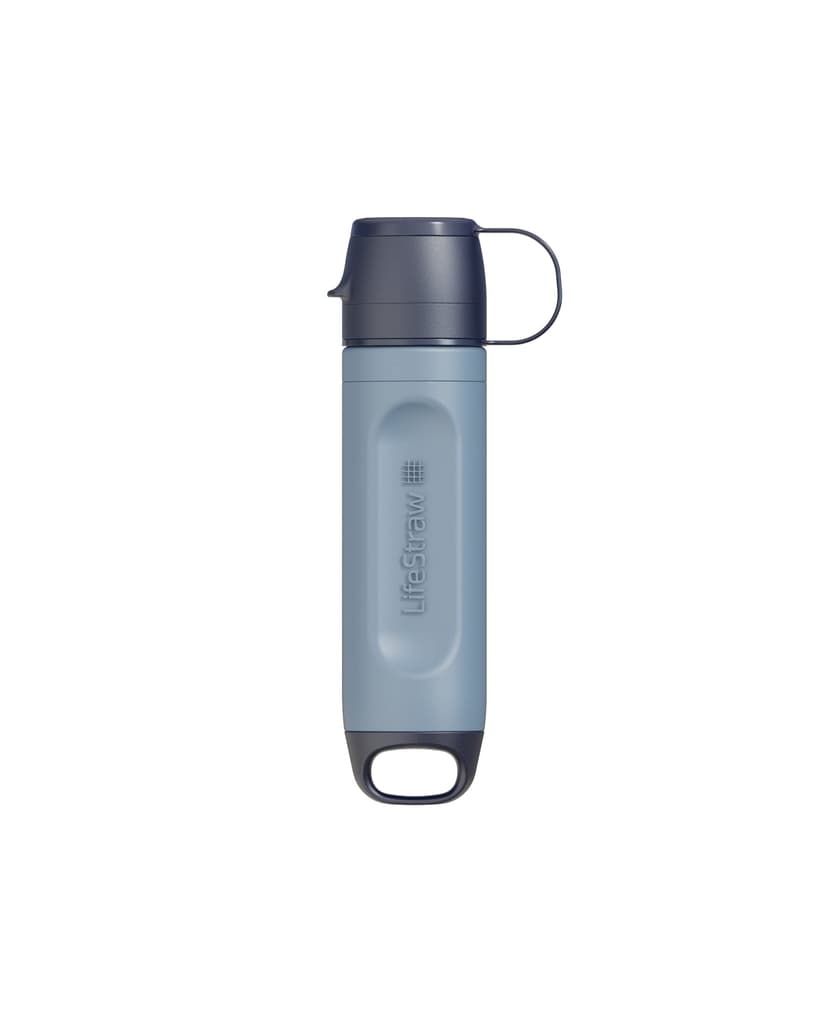 LifeStraw Peak Series โ Solo Personal Water Filter for Hiking, Camping, Travel, Survival and Emergency preparedness. Removes Bacteria, parasites and microplastics.