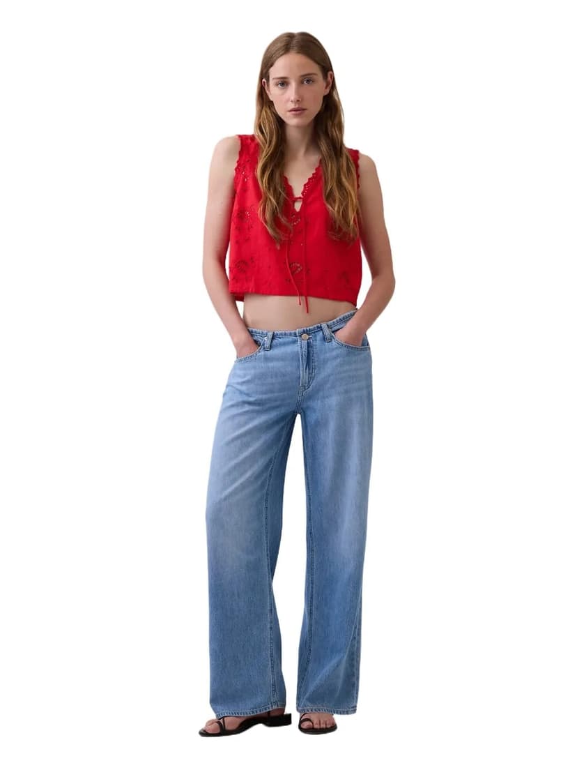 GAP Women's 90's Low Rise Loose Jeans