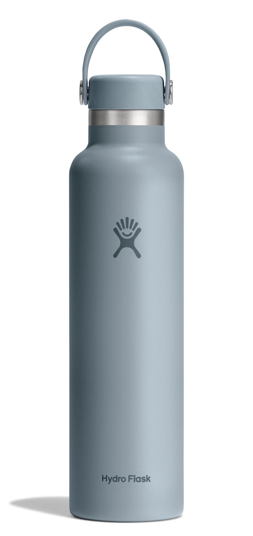 Hydro Flask Water Bottle - Insulated Stainless Steel - Non Spill, Leakproof in 24 Oz Shale Gray