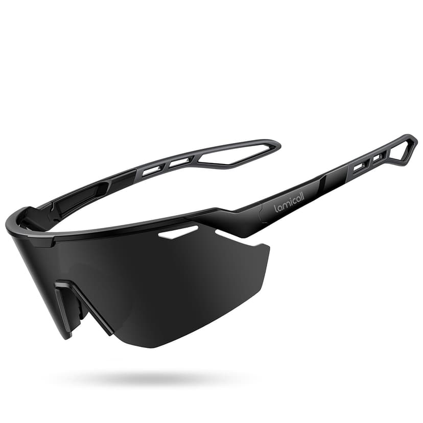 Lamicall 24g Polarized Sports Sunglasses for Men Women - UV400 Protection Sun Glasses for Baseball Running Cycling Fishing