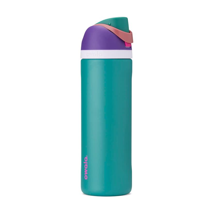 Owala FreeSip Stainless Steel Water Bottle 24 oz 80s Ski Slopes
