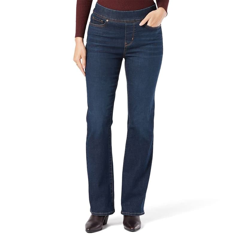 Levi Strauss Signature Gold Women's Totally Shaping Pull On Bootcut Jeans | (Also Available in Plus)