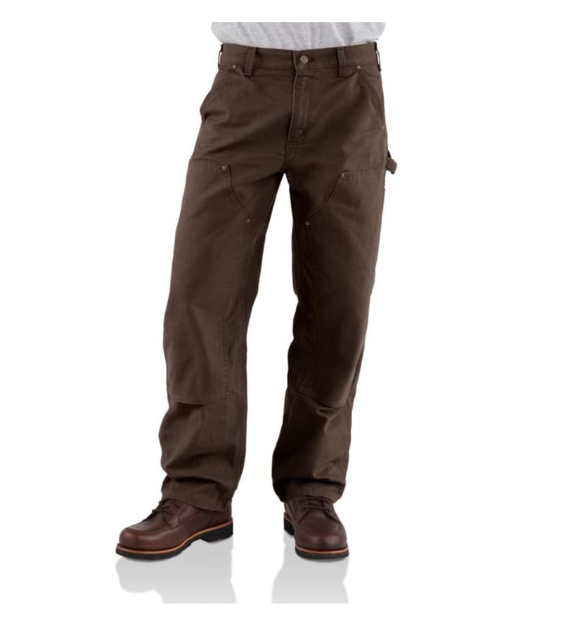 Carhartt Men's Loose Straight Washed Duck Double-Front Dungaree