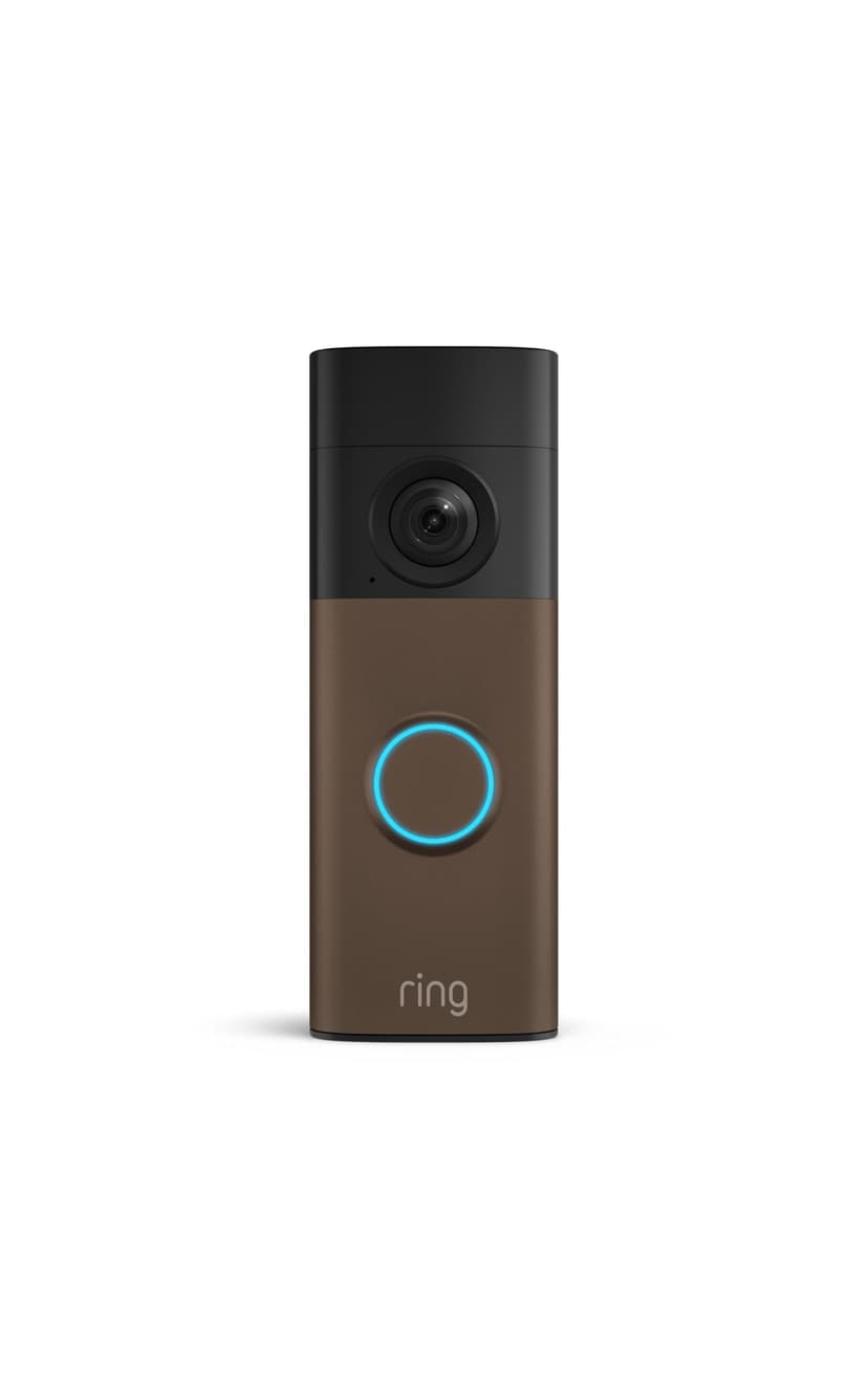 Ring Battery Doorbell 2K (newest model) Retinal 2K with wide-angle video, up to 6x Enhanced Zoom, Two-Way Talk, and Built-In Battery, Matte Mocha