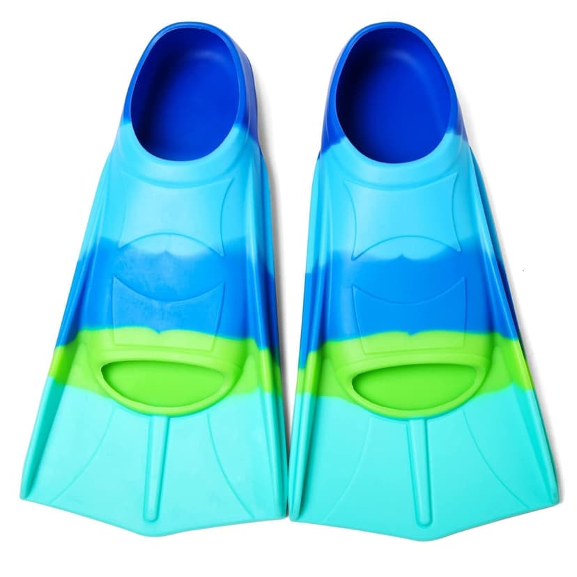 Foyinbet Kids Swim Fins,Short Kids Fins Youth Swimming Flippers for Lap Swimming Training for Children Girls Boys Beginners