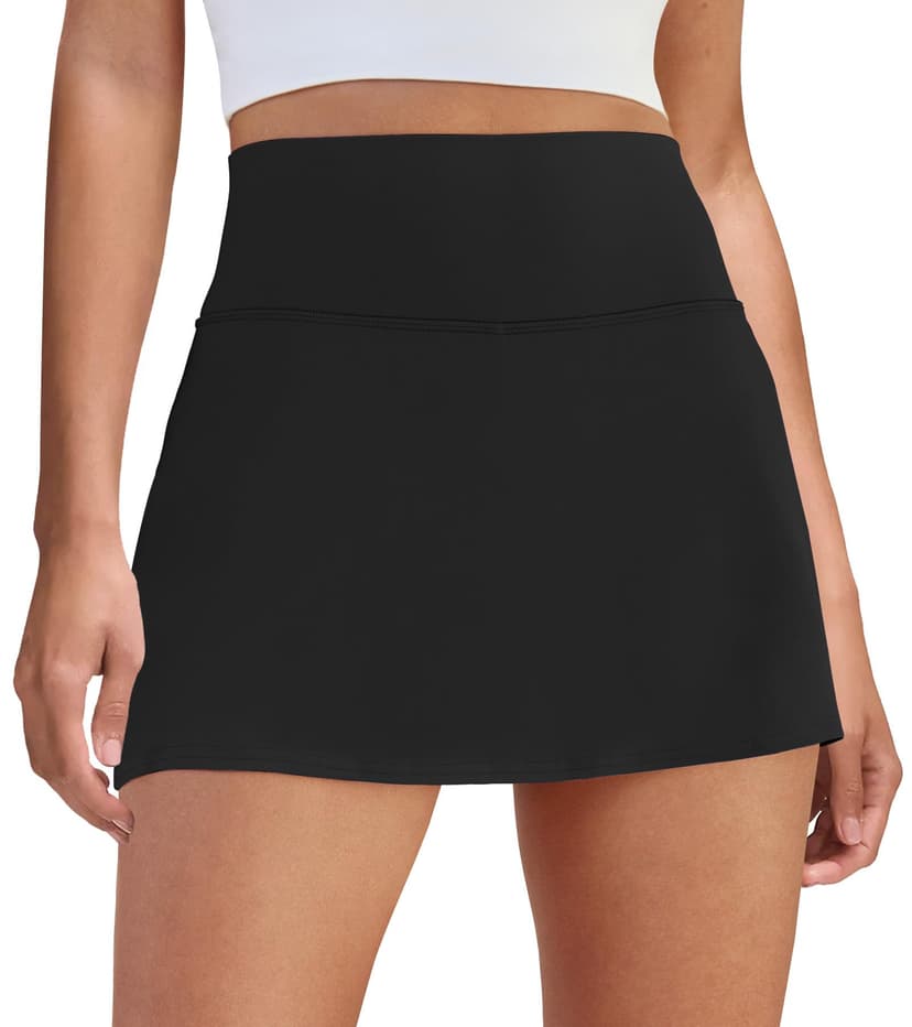 DLOODA Womens Skort Tennis Skirt with Pocket Shorts Mini Golf Skirts High Waisted Athletic Skorts Summer Workout