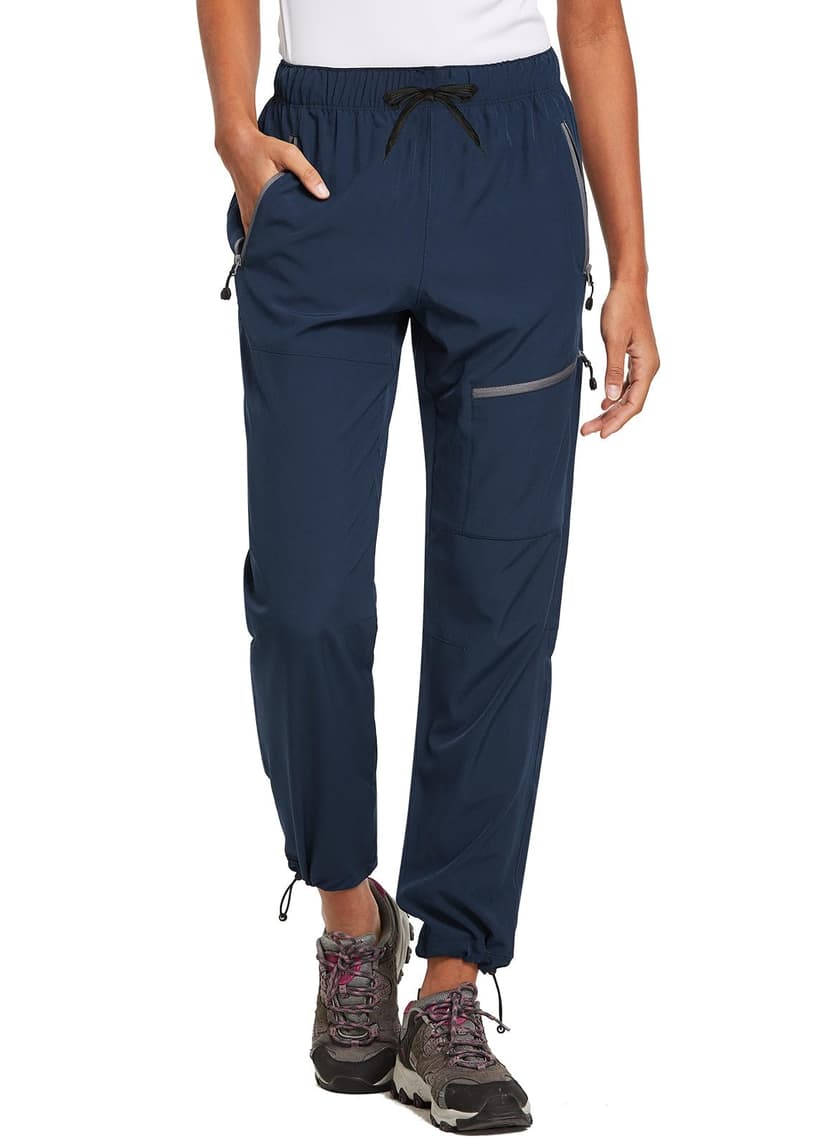 baleaf Women's Hiking Pants Quick Dry Lightweight Water Resistant Elastic Waist Cargo Pants for All Seasons