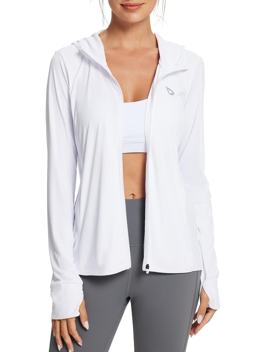 baleaf Women's Sun Protection Jacket Hoodie Clothing Lightweight Long Sleeve Sun Cover Up Shirt