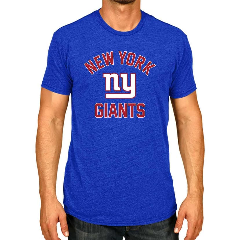 NFL Gameday Cotton Blend T-Shirt for Men and Women - Licensed | Officially licensed NFL gameday cotton blend tee with thermal print team graphics - tagless fit S to 5XL