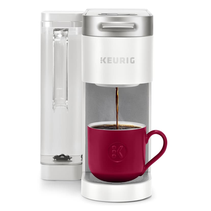Keurig K-Supreme Single Serve K-Cup Pod Coffee Maker, MultiStream Technology, 4 Brew Sizes, 66oz Dual-Position Removable Reservoir, White | MultiStream Technology, 4 Brew Sizes, Dual-Position Removabl