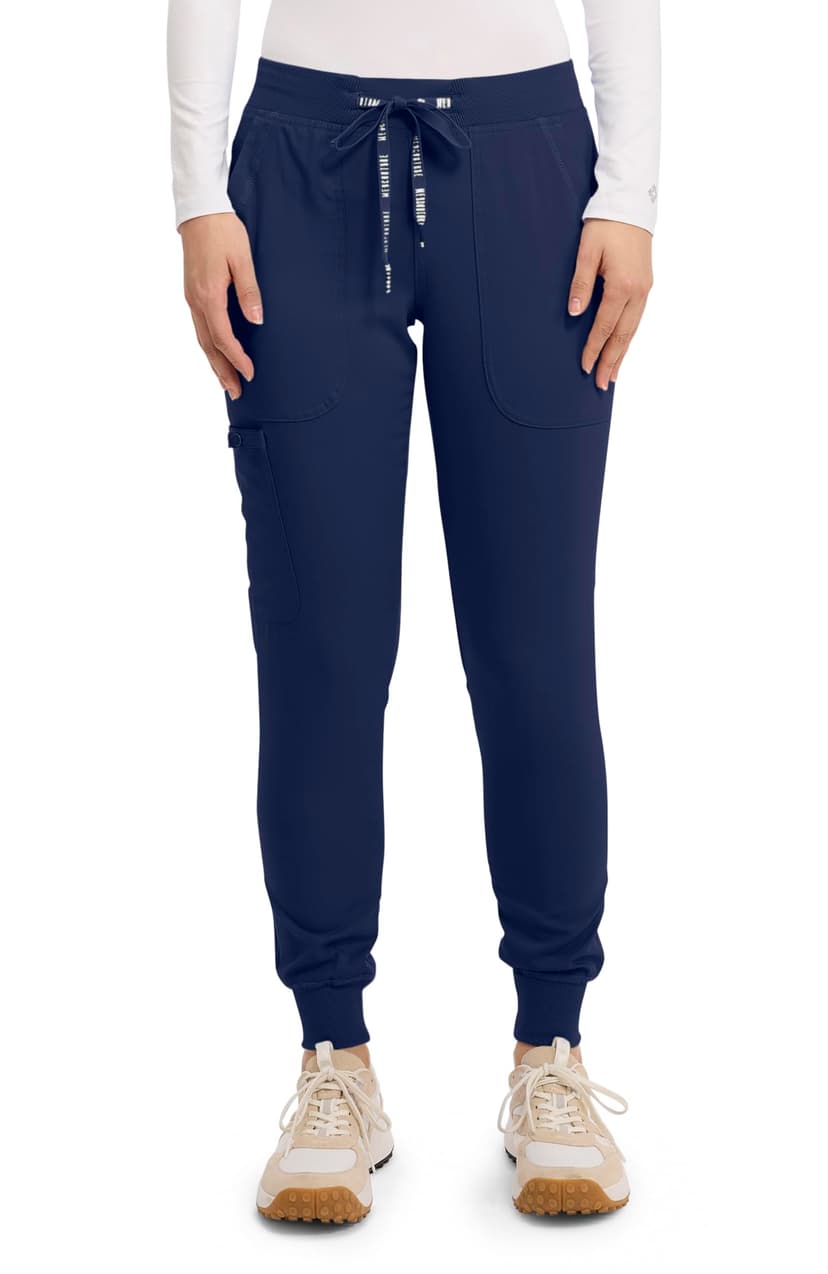 Med Couture Touch Scrub Pants for Women Cargo Jogger Bottoms 5 Pockets