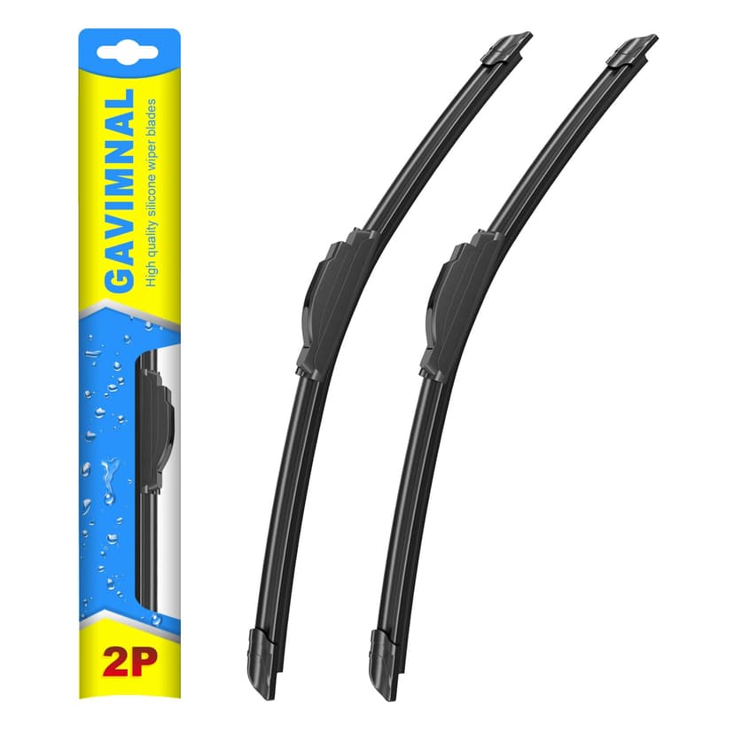 Gavimnal® 24"+24" Silicone Wiper Blades Replacement For Dodge Ram 1500 2002-2008 Ram 2500 2003-2008 Ram 3500 2003-2008 Ram 1500 2019-2025,All-Season Front Windshield Wiper Blades(Set of 2)