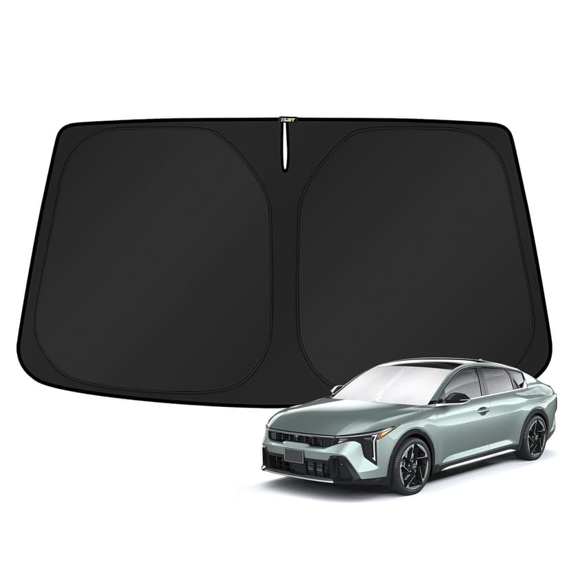 KUST Windshield Sunshade for Kia K4 2025 2026 Accessories Sun Shade Window Sun Visor Protector Foldable Blocks UV Rays Keep Your Car Cooler