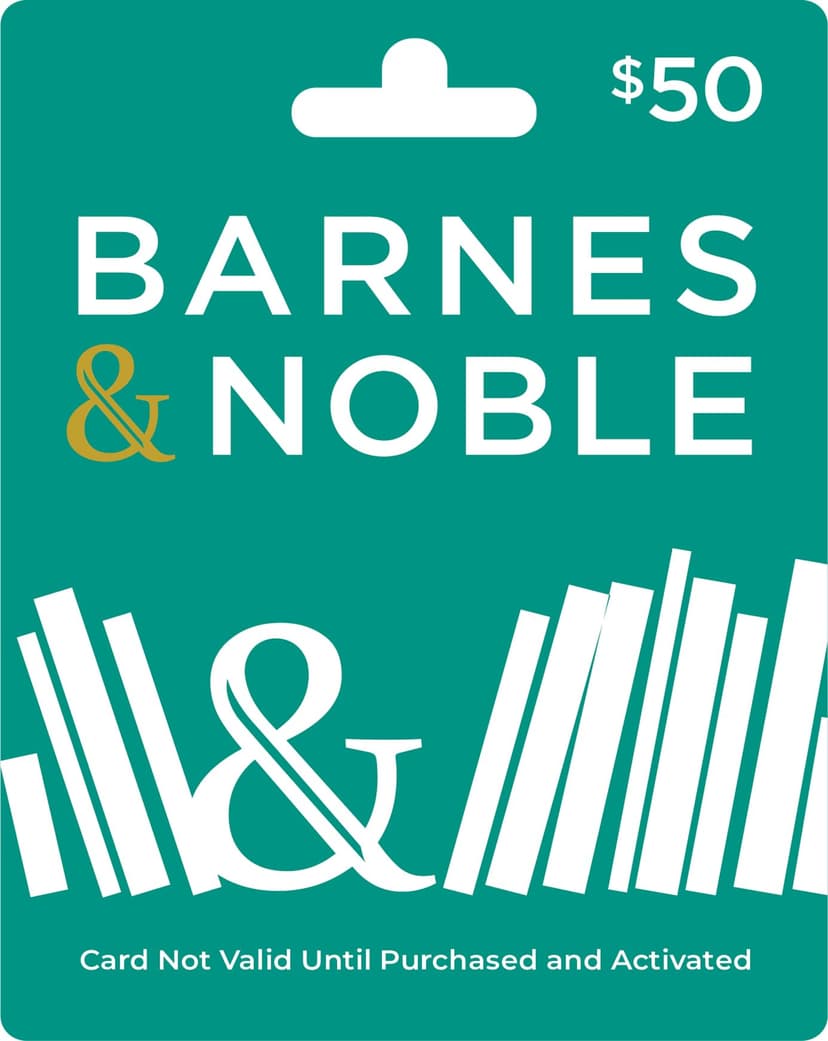 Barnes and Noble Physical Gift Card | Barnes - $50