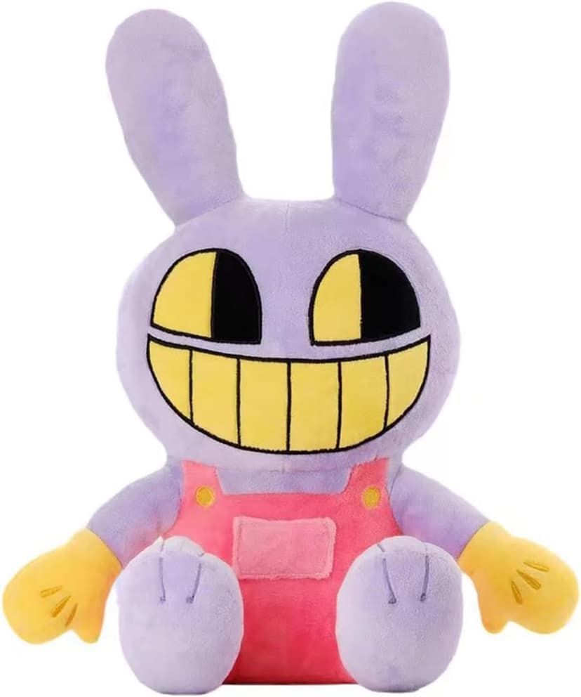 SAJISP The Amazing Digital Circus Plush,10" Jax Plushies Toy Gift, Cute Stuffed Figure Doll for Kids and Adults, Birthday Halloween Christmas Choice for Boys Girls