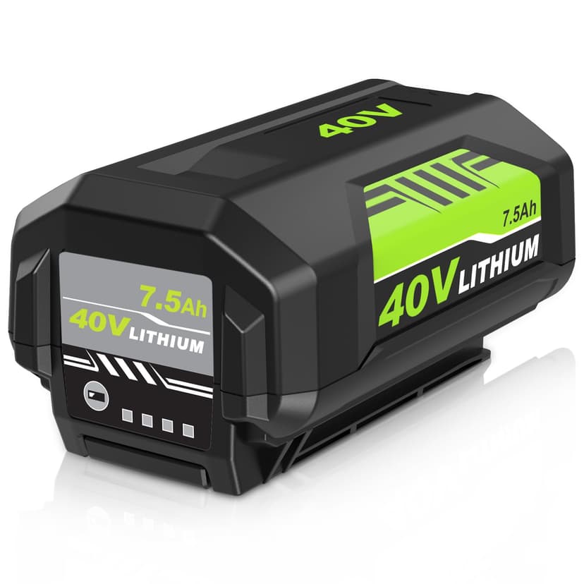 7500mAh Lithium 1 Pack Replacement for Ryobi 40 Volt Battery Compatible with Ryobi 40V Battery OP4050A OP40601 OP4040 OP4030 OP4050 OP40261 OP40201 OP40401 Cordless Power Tools with LED Indicator