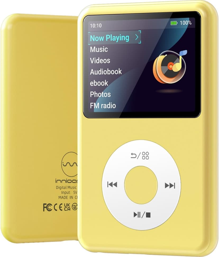 MP3 Player with Bluetooth Y1 128GB Video EBOOK Lemon