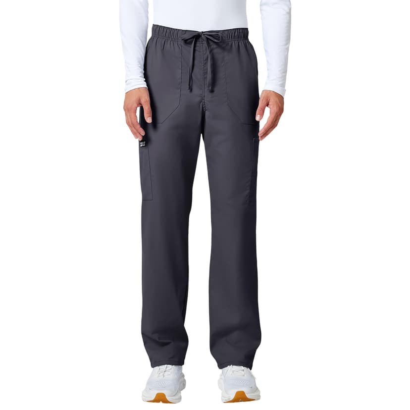 Cherokee WW Professionals Scrubs for Men Tapered Leg Cargo Scrub Pants | 5 Pockets, Comfortable Fabric, 2-Way Stretch, Zip Fly, Drawstring, Easy Care, Active Shifts, Made for Nursing Professionals