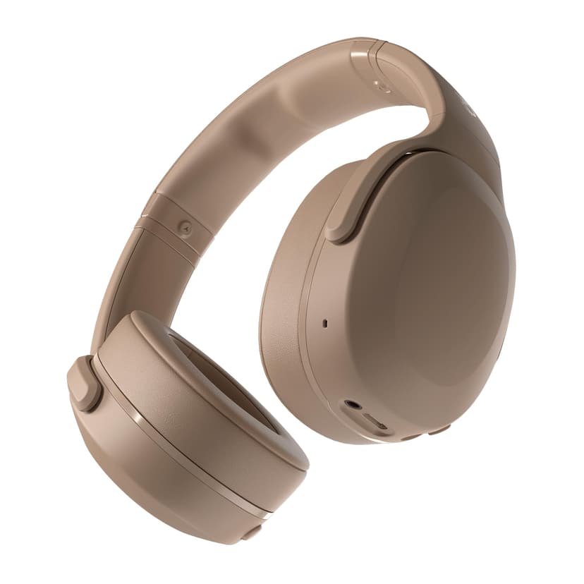 Skullcandy Crusher Evo Wireless Bluetooth Headphones with Multi-Sensory Bass, Noise Isolating Over-Ear Fit, Up to 40 Hours Battery, Microphone for iPhone Android - Primer