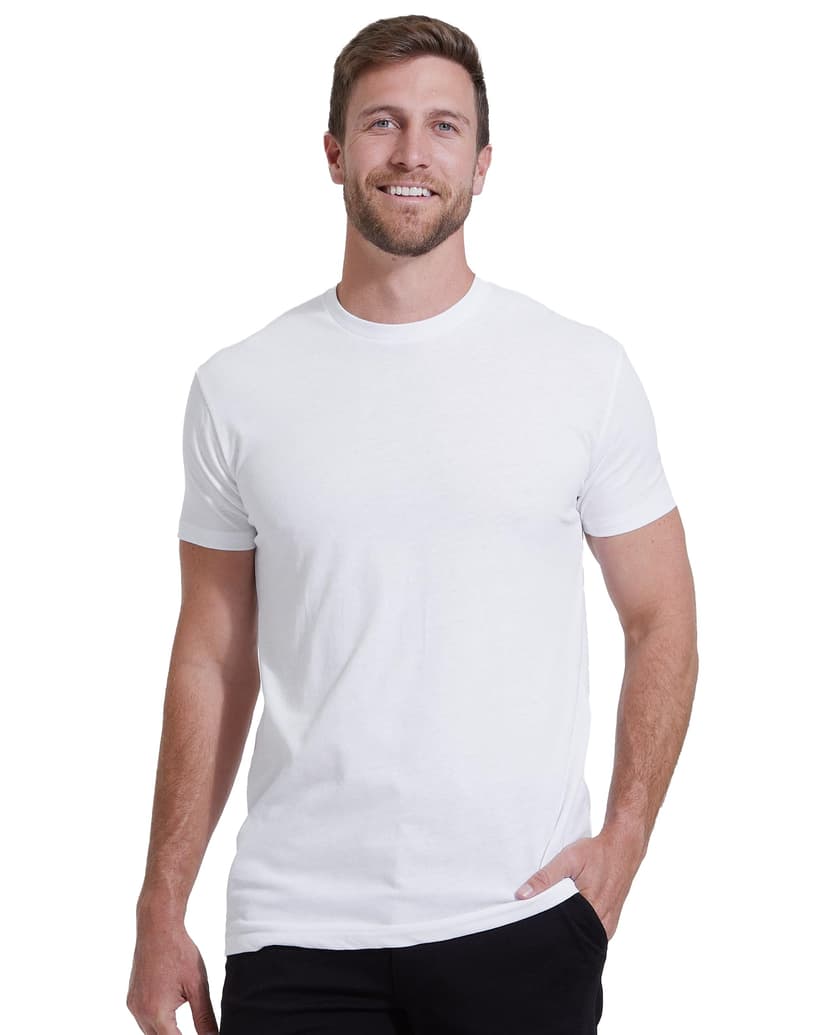 True Classic Mens T-Shirts – Short Sleeve Crew Neck T Shirts for Man, Cotton Blend Plain Novelty Men's T-Shirts