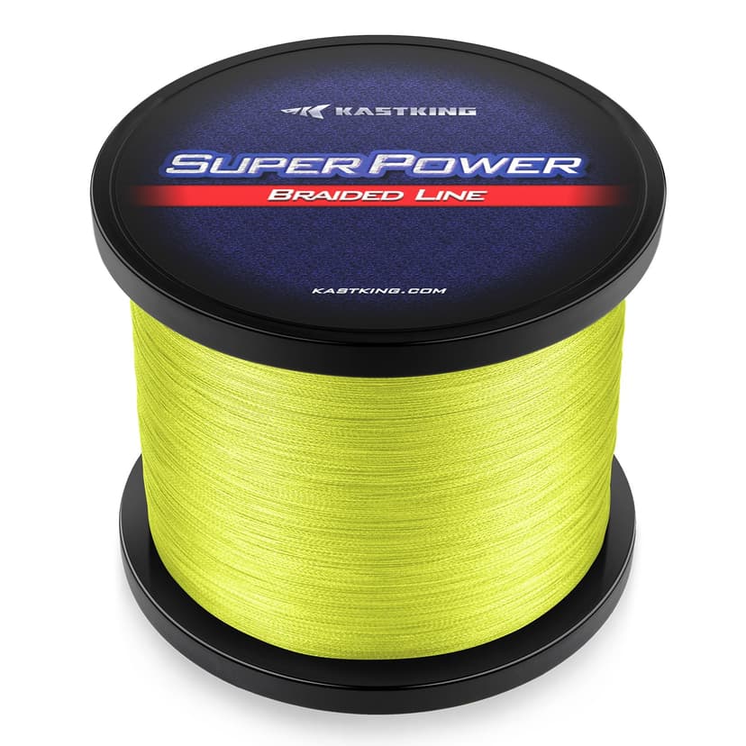 KastKing SuperPower Braided Fishing Line - Abrasion Resistant Braided Lines – Incredible Superline – Zero Stretch – Smaller Diameter – A Must-Have!
