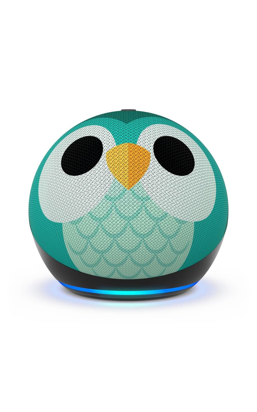 Amazon Echo Dot Kids (newest model) - Designed for kids, Designed for Alexa+, parental controls, Includes 1 Year of Amazon Kids+, Owl