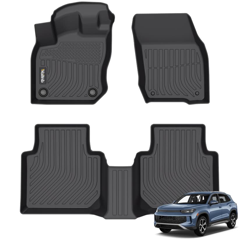 Wailtnb-Mats for Volkswagen Tiguan 2025-2026 Floor Mat All Weather Floor Liner Car Mat for Tiguan Custom Fit Automotive Full Set Accessories