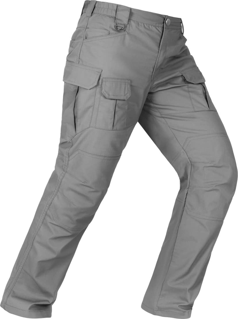 Men's Tactical Pants Water Resistant Stretch Cargo Ripstop Pants Lightweight Breathable Outdoor Work Hiking Pants