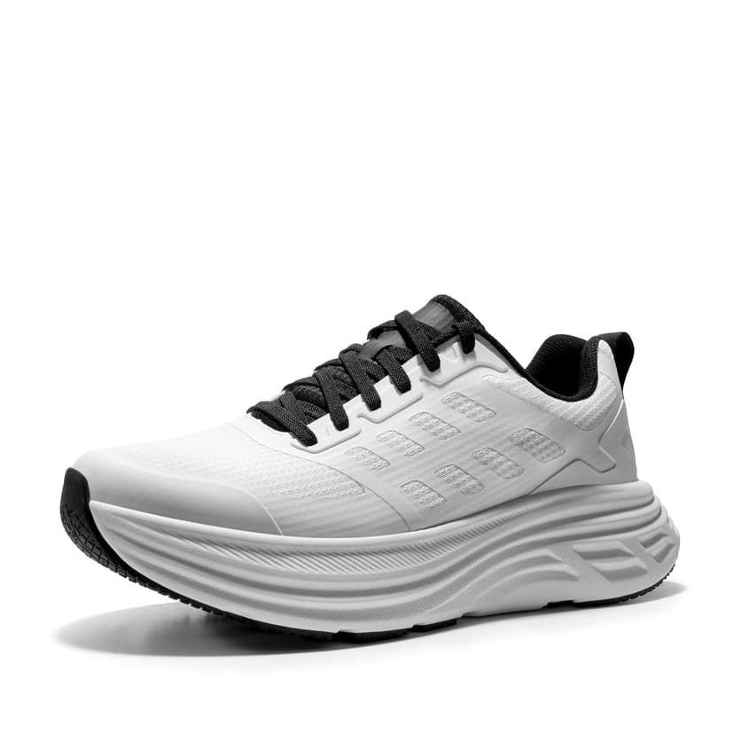 NORTIV 8 Women's Walking Shoes Cushion Running Tennis Shoes ActiveFloat Non-Slip Comfortable Breathable Workout Gym Sports Athletic Fashion Sneakers
