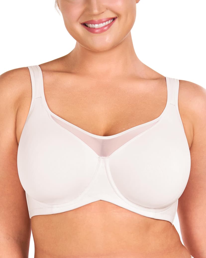HSIA Minimizer Bras for Women Plus Size, Full Coverage Coolcomfort T Shirt Unlined Bra with Underwire for Heavy Breast