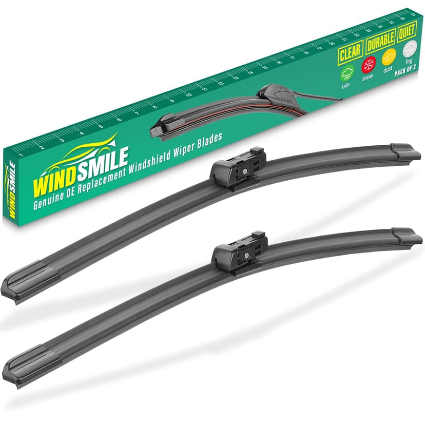 26" 19" Windshield Wiper Blades Replacement for Tesla Model Y 2020-2025 Model 3 2017-2025 Premium All Weather Wiper Blade -OEM Quality(2 of Set)