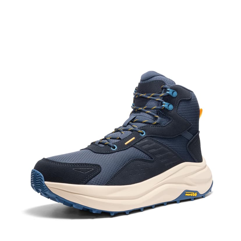 NORTIV 8 Men's Wide Toe Box Hiking Boots | Low Drop Waterproof Hiking Boots for Outdoor Trekking, Camping and Walking Katahdin