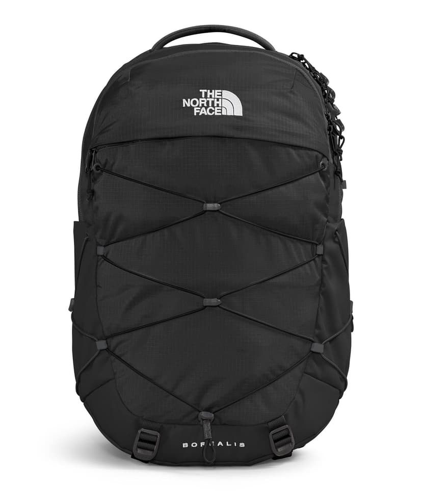 The North Face Women's Borealis Backpack, Blk/Wht-NPF, OSFA | Everyday Travel Bag, Laptop Sleeve, Reflective Details, Laptop Sleeve