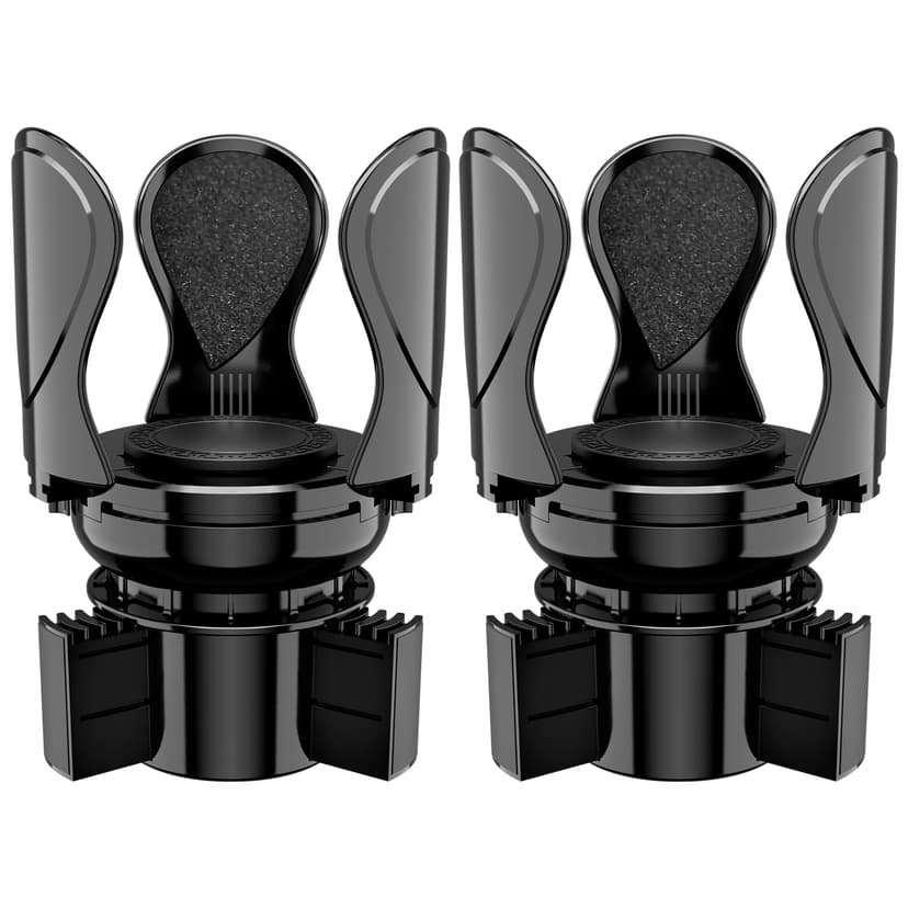 Car Cup Holder Expander, Cup Holder Extender Adapter with Expandable Arm and Adjustable Base, Compatible with Yeti Ramblers, Hydro Flasks, Stanley, Owala Most Coffee Mugs Bottles & Cups (CUP-2pack)