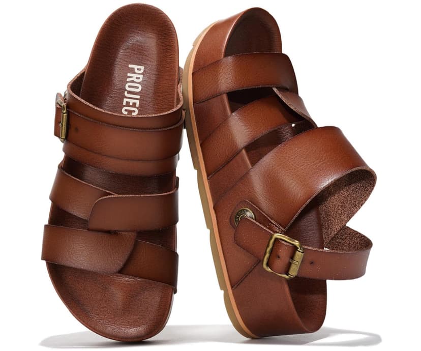 Project Cloud Platform Sandals Women – Strappy Wedges with Comfortable Plush & Soft Insole – Lightweight & Non Slip Platform Sandals for Women 2026