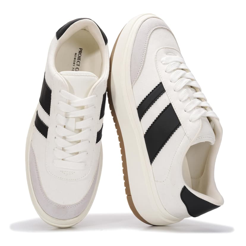 Project Cloud Platform Sneakers for Women - Lightweight Memory Foam Insole Womens Sneakers - Non-Slip Fashion Sneakers for Women Footwear - Women's Fashion Platform Shoes (Nita)