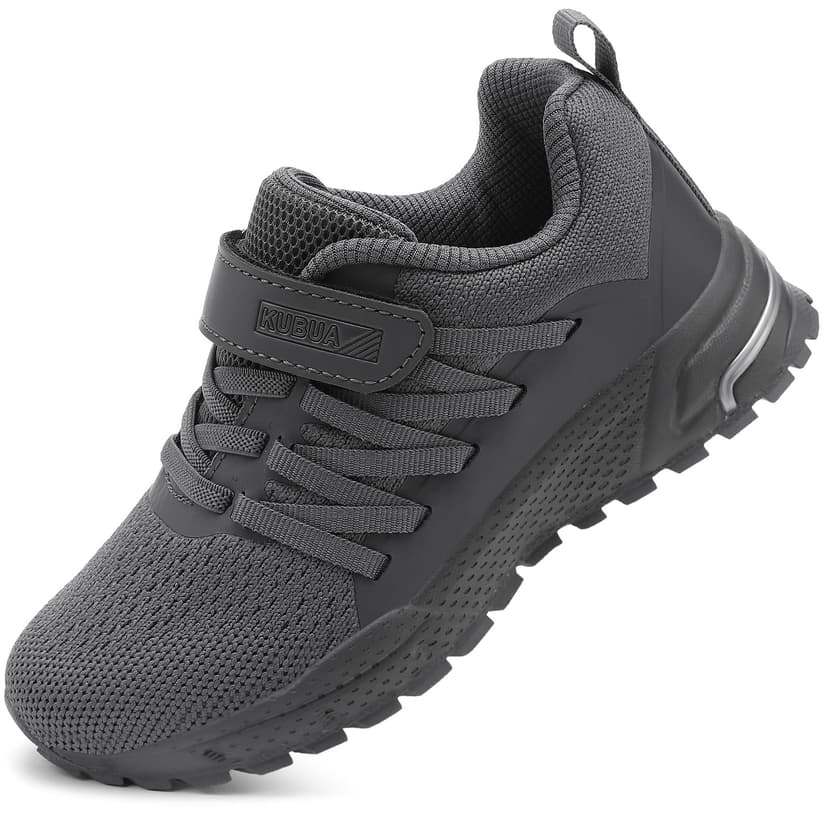 KUBUA Kids Sneakers Lightweight Boys Girls Tennis Shoes | Breathable, Comfortable, Non Slip, Easy to Put On, Running, Walking, Gym, School, Daily Play, Toddler